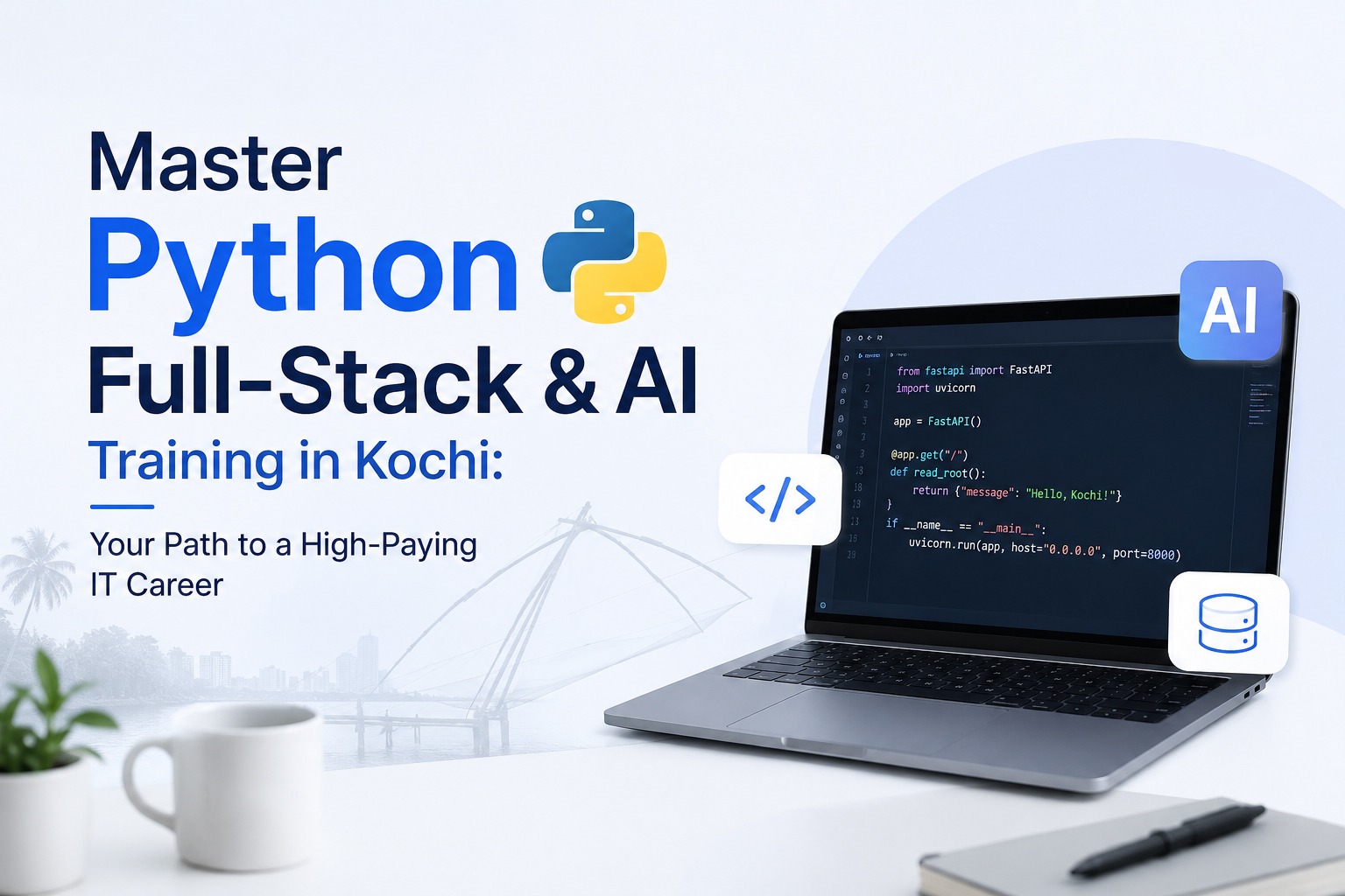 Master Python Full-Stack & AI Training in Kochi: Your Path to a High-Paying IT Career 