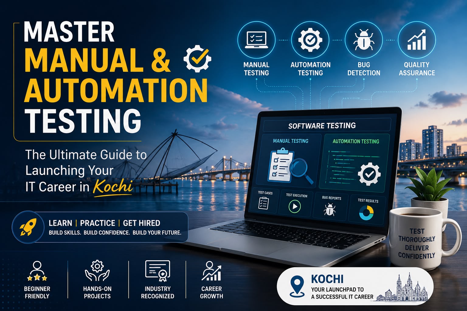 Best Software Testing Course in Kochi: Learn Manual & Automation Testing and Build Your IT Career