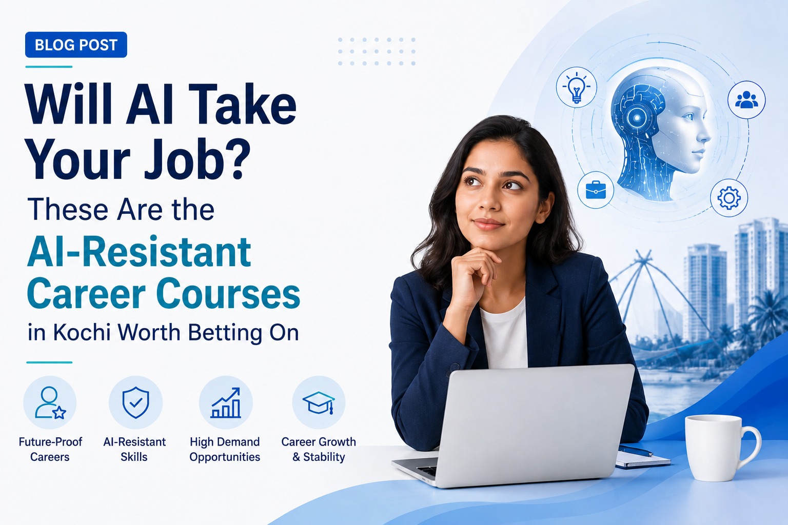 Will AI Take Your Job? These Are the AI-Resistant Career Courses in Kochi Worth Betting On