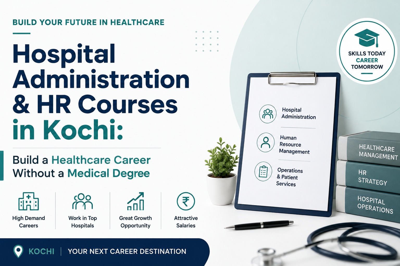 Hospital Administration & HR Courses in Kochi: Build a Healthcare Career Without a Medical Degree