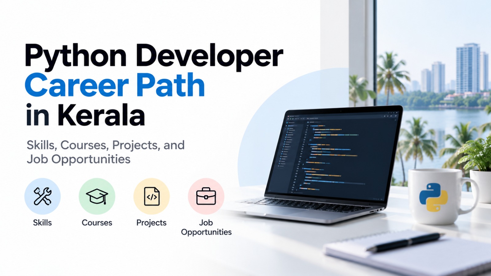 Python Developer Career Path in Kerala: Skills, Courses, Projects, and Job Opportunities