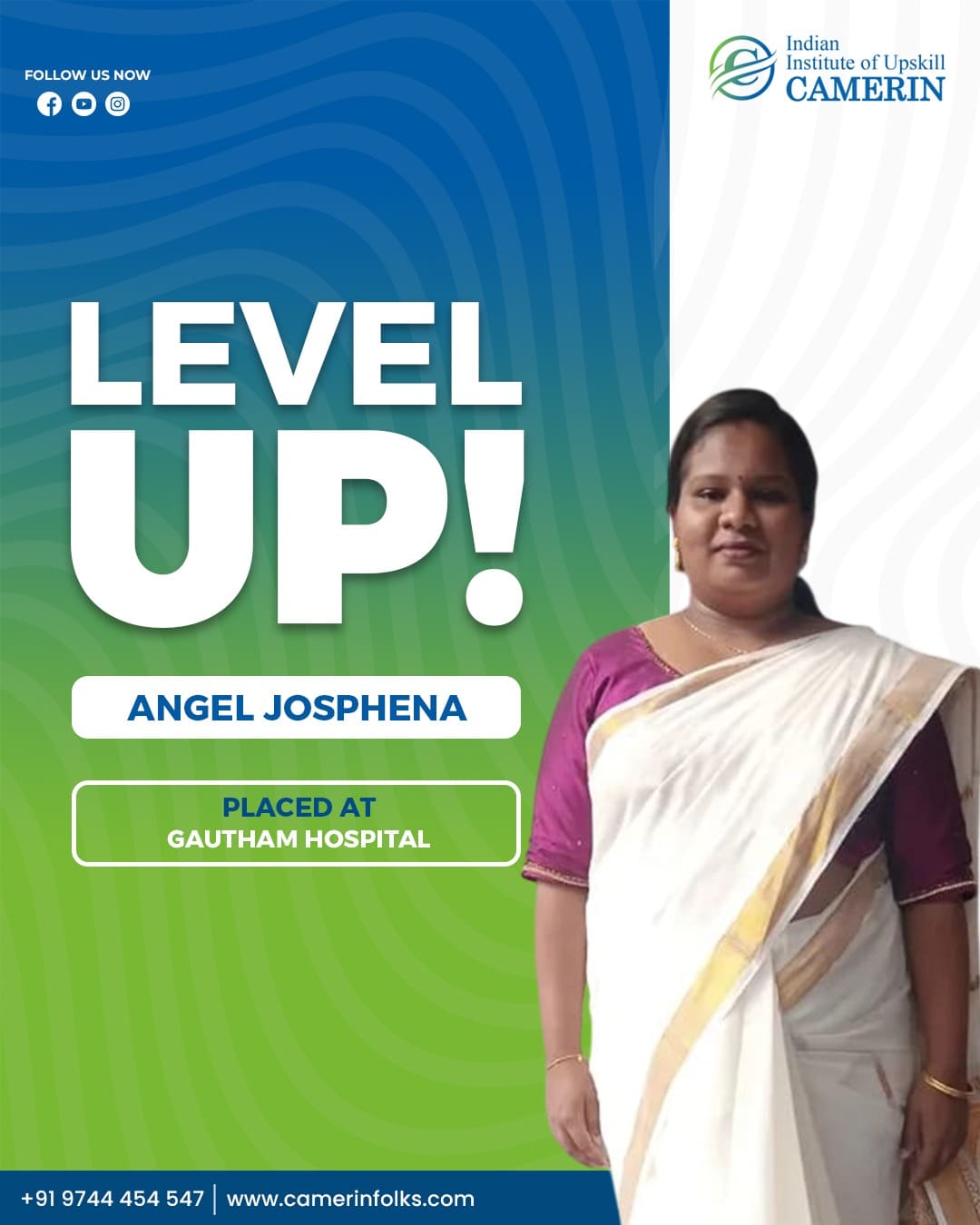 Angel Josphena  - Successful Job Placement