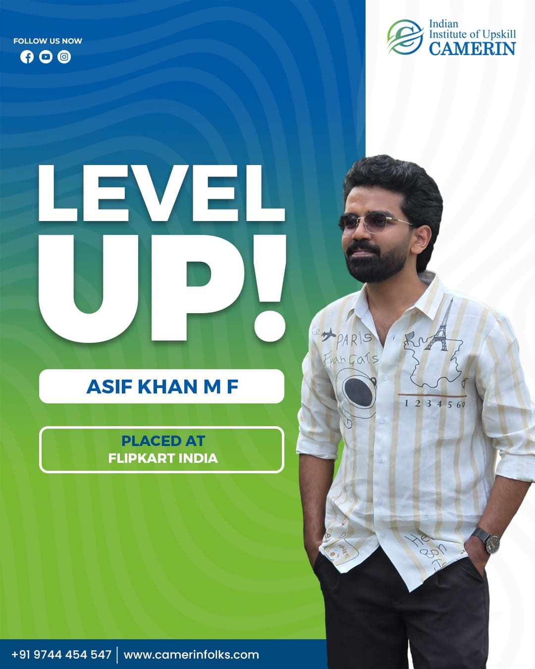 Asif Khan - Successful Job Placement
